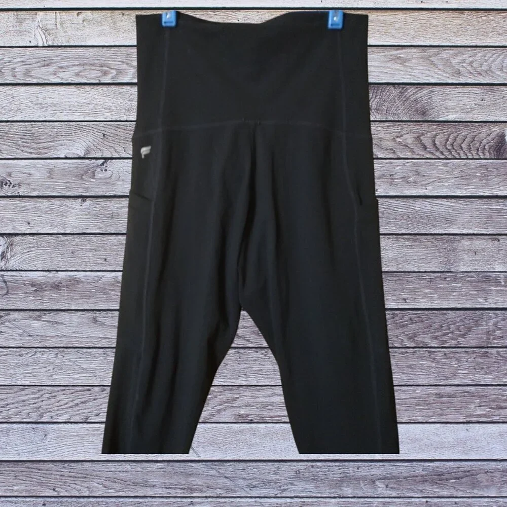 Fabletics Pure Luxe High Waisted Black Activewear  Pants Women's Small? READ